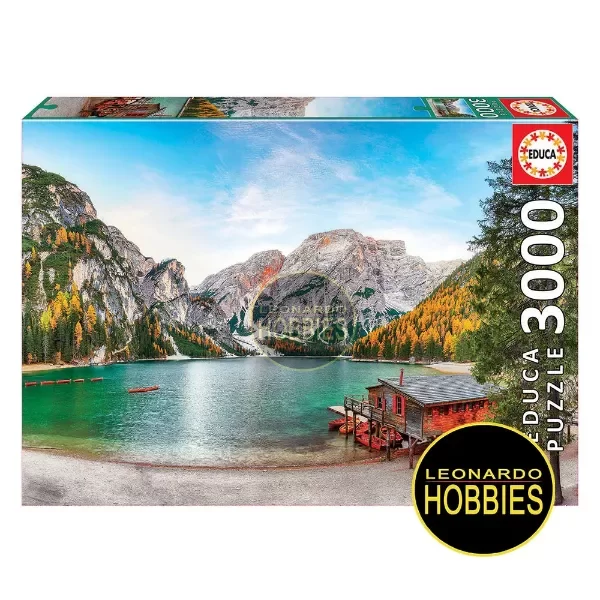 Producto - Lago Braies en Otoño 3000 Piezas Educa 19281