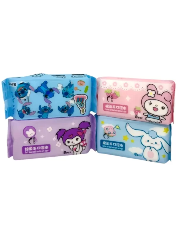 Producto - Toallitas húmedas personajes surtidos LM 4/26