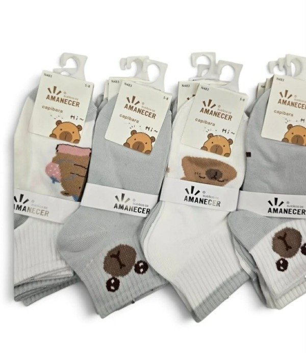 Producto - AMAN - Amanecer - Medias Soquetes de Niño x Docena - 1