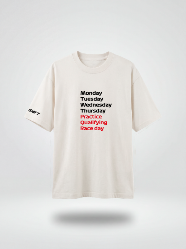 Producto - Remera Boxy Race Day