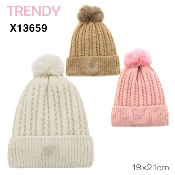 Producto - GORRO MUJER TRENDY ABRIGO INTERIOR 13659