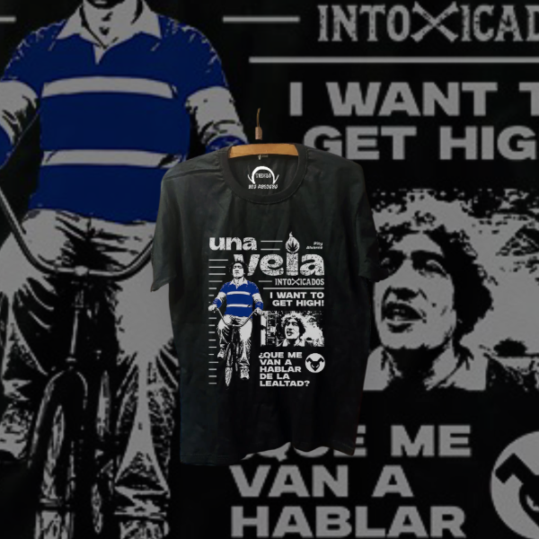 Producto - Remera intoxicados una vela