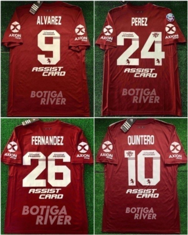 Producto - CAMISETA HOMENAJE A TORINO 2019/20 ALVAREZ/PEREZ/QUINTERO/FERNANDEZ - (S/M/L)