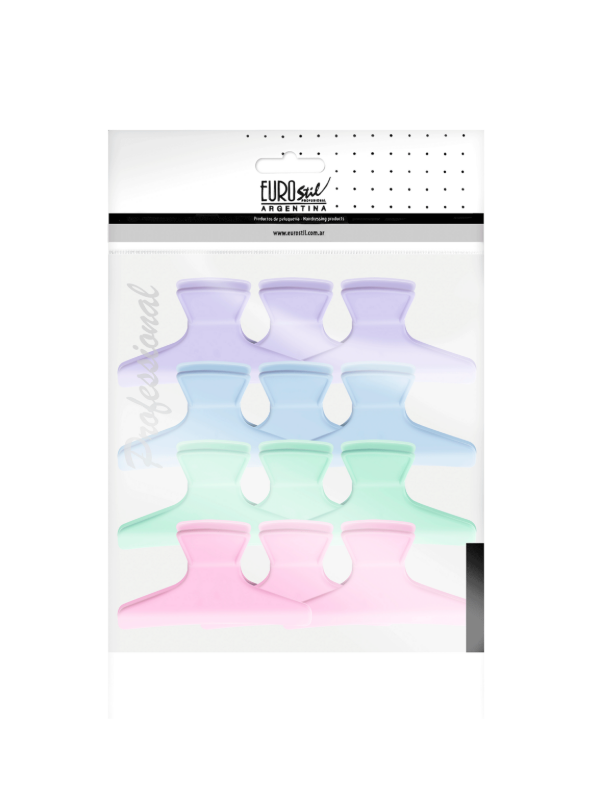 Producto - BROCHES SEPARADORES PLÁSTICO x 12 UNIDADES COLORES