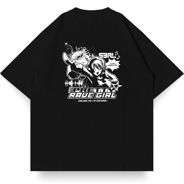 Producto - REMERA PRETTY RAVE GIRL OVERSIZE