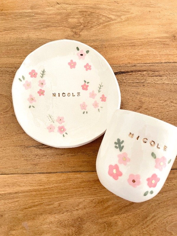 Producto - Set de plato y vaso
