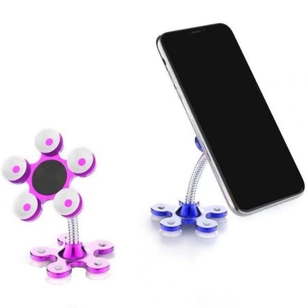 Producto - Soporte Auto Escritorio Celular Magic Bracket 360 Con Sopapa