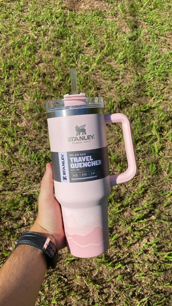 Vaso Stanley Travel Quencher 1,18 Lts Edicion Limitada Rosa Tradición Matera