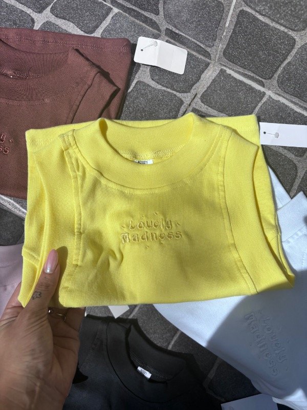 Producto - Musculosa ML amarilla