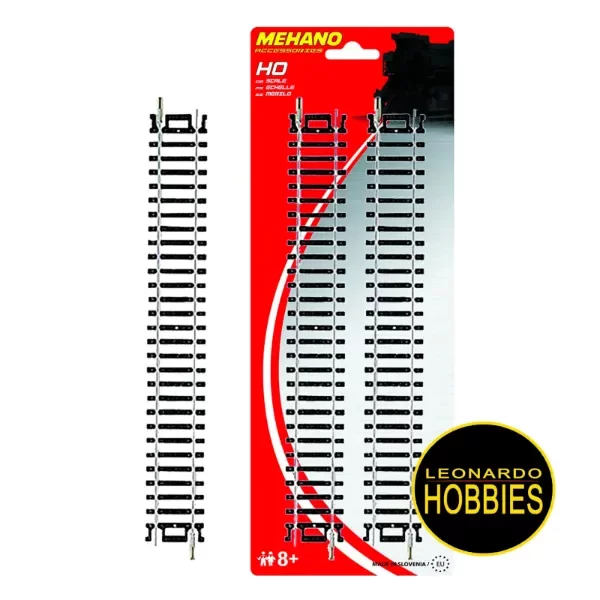 Producto - Vías Rectas x4 Unidades Blister Mehano F223