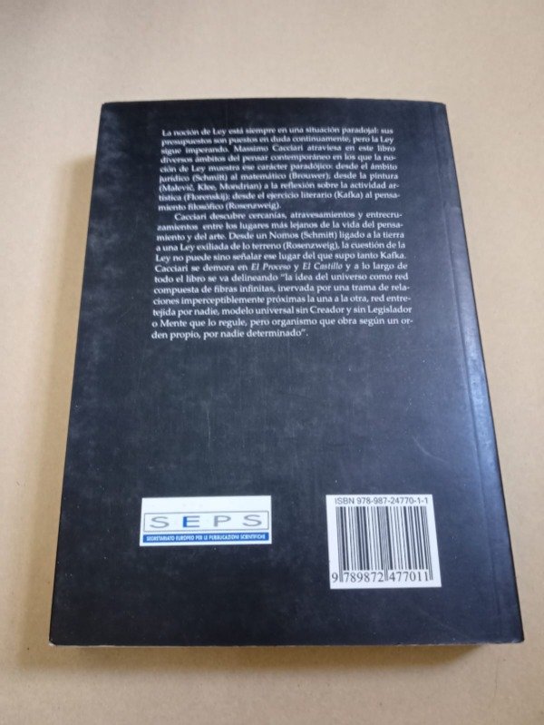 Producto - Íconos de la ley - Massimo Cacciari - La cebra 2009 - 1