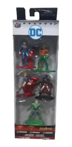 Producto - Jada Liga De La Justicia Blister X 5 Figura De Metal Superman