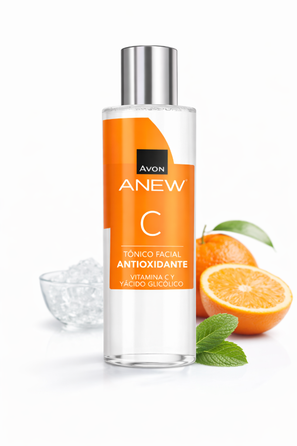 Producto - Tónico Facial Antioxidante Vitamina C y Ácido Glicólico - Anew Vitamin C