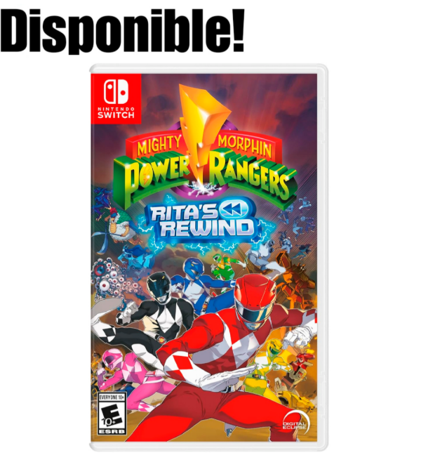Producto - Power Ranger Ritas Rewind Juego Físico Nuevo Nintendo Switch