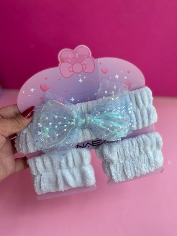 Producto - Set Vincha + muñequeras Naez