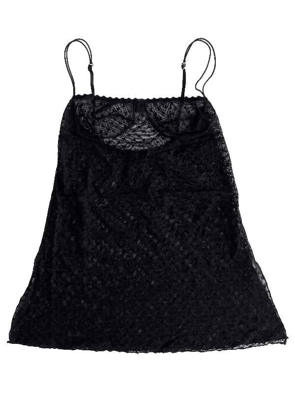 Producto - babydoll black hearts (s)