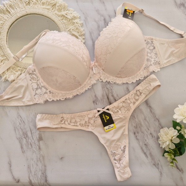 Producto - Conjunto Microfibra y puntilla- talle 120