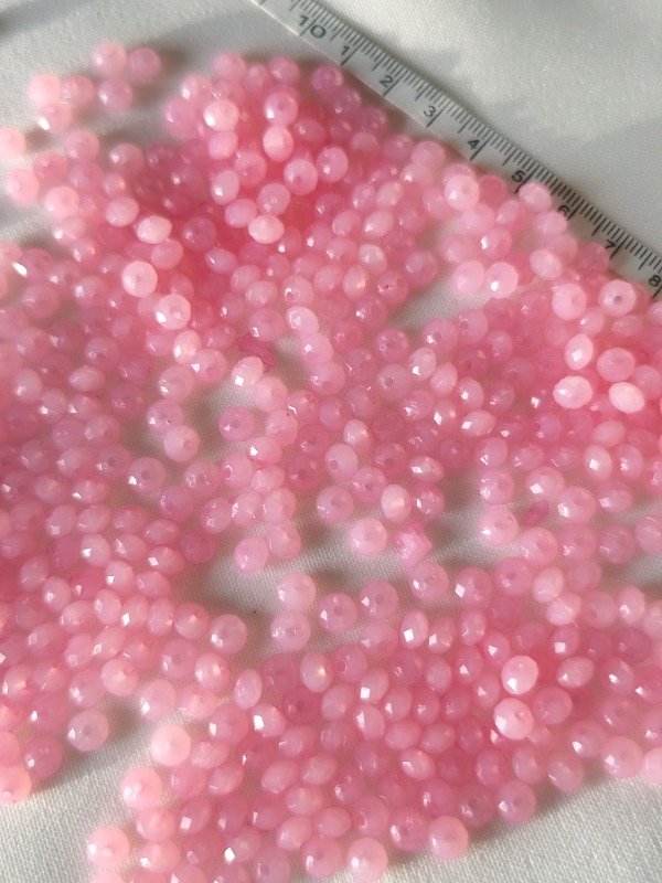 Producto - Donas fasetadas Rosa 6 mm - 4
