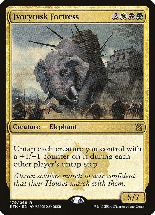 Producto - Ivorytusk Fortress  Khans of Tarkir