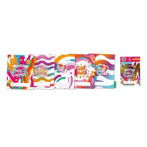 Producto - SEPARADOR DE MATERIAS CARTA CON SOLAPA BEAUTY LIFE BOLSA X5 UNIDADES REXON