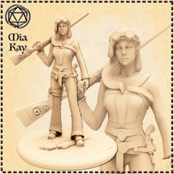 Producto - Elfa pistolera - Dungeons and Dragons