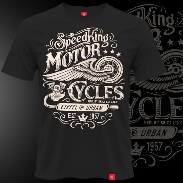 Producto - REMERAS ESTAMPADAS MOTOR