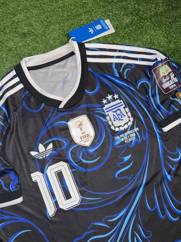 Camiseta suplente Argentina vs Inglaterra CLIMACOOL Messi 10 — imagen 2