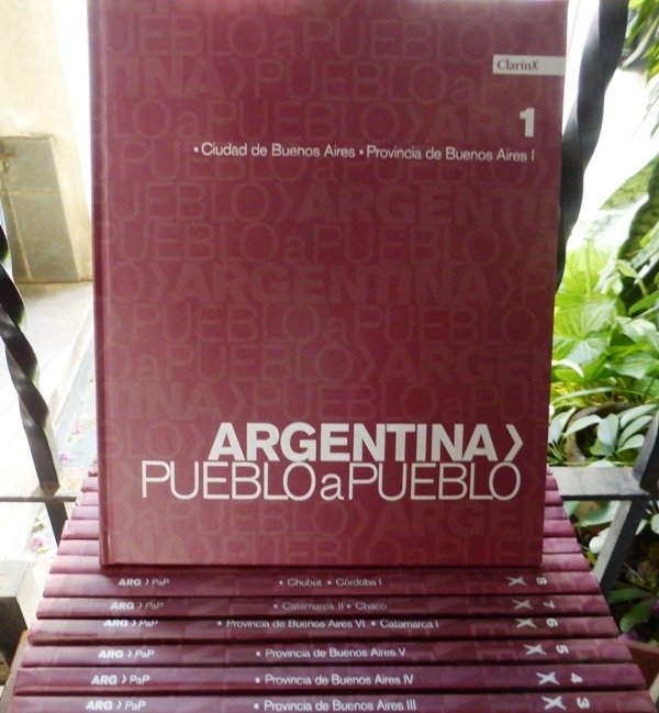 Producto - ARGENTINA - PUEBLO A PUEBLO - 20 TOMOS - CLARIN - COMPLETA - IMPECABLE