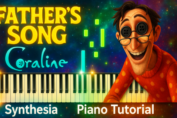 Producto - Father Song Coraline Piano (Original version)