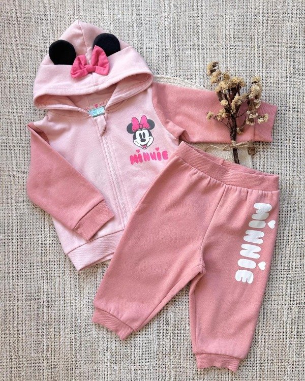 Producto - CONJUNTO IMPORTADO FRISADO MINNIE OREJITAS