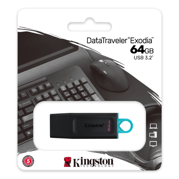 Producto - Pen Drive 64GB USB 3.2 Kingston