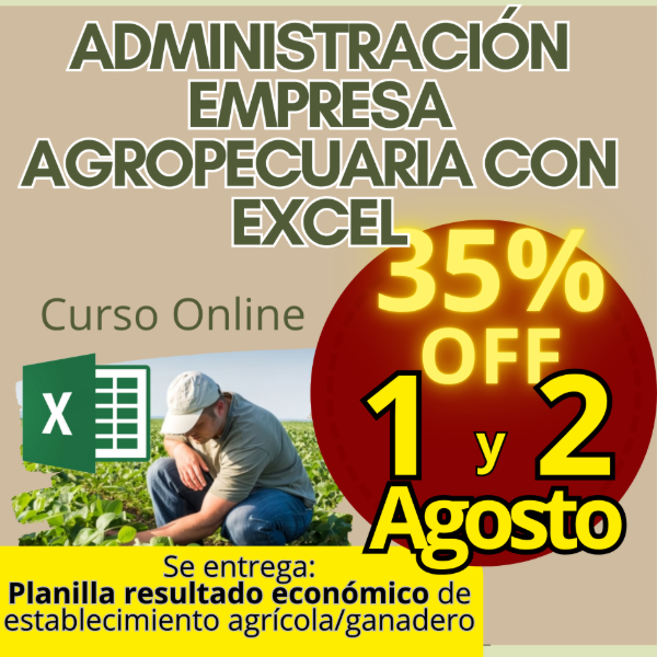 Producto - Curso Online Administración de la  Empresa Agropecuaria