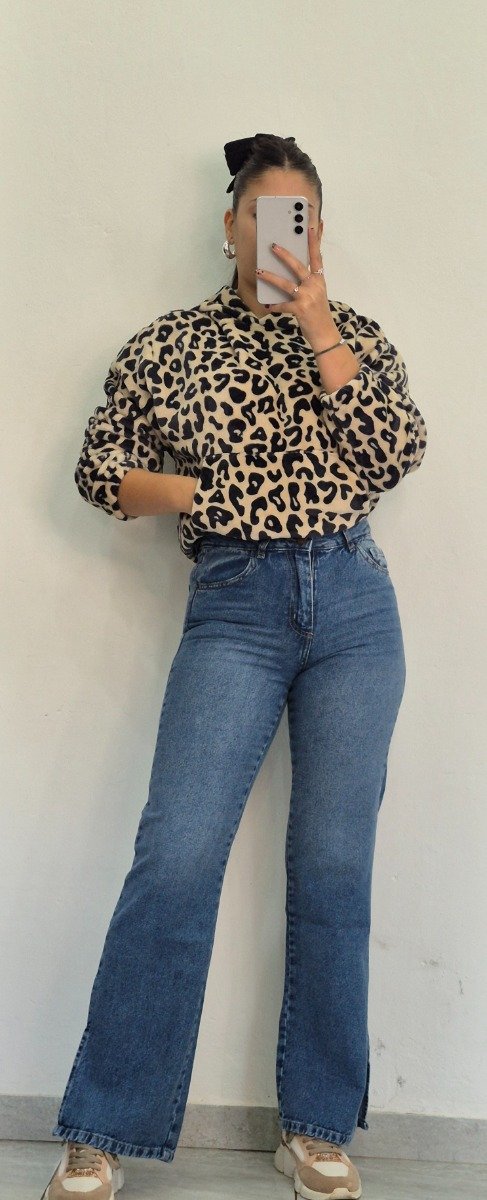 Producto - Buzo teddy animal print brig