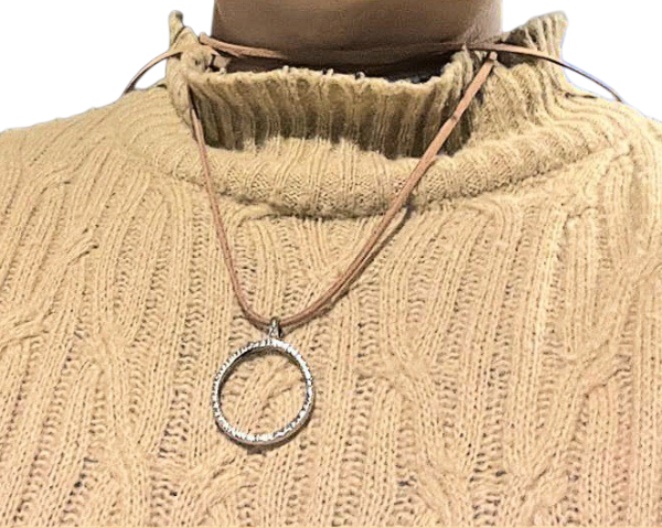 Producto - COLLAR "CIRCULO TEXTURADO" - 1