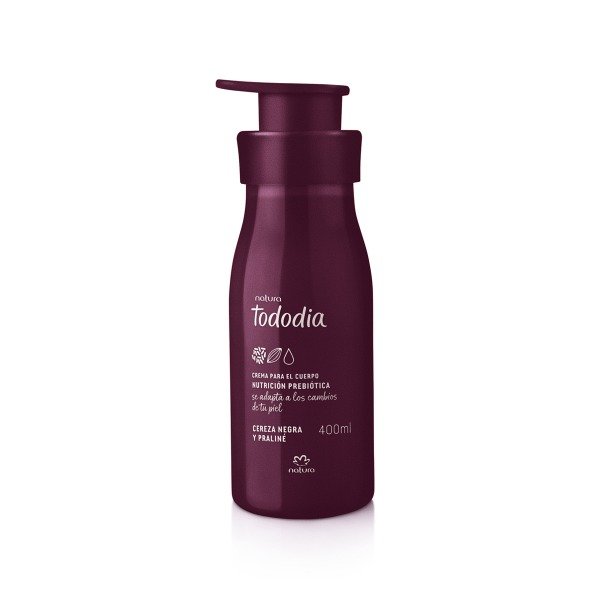 Producto - Crema Desodorante Nutritiva Corporal Tododia Cereza Negra y Praliné 400 ml