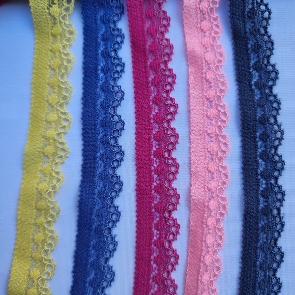 Producto - Puntilla picot color 13 mm PLP13MM