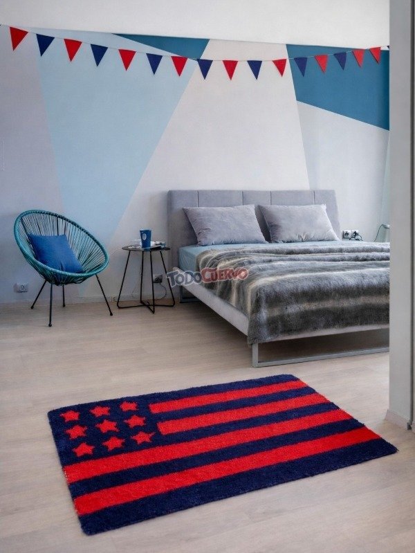 Producto - ALFOMBRA BANDERA FUNDACIONAL ARTESANAL