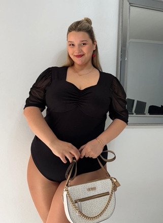 Producto - Linea Galery!! Body Ariana manga corta