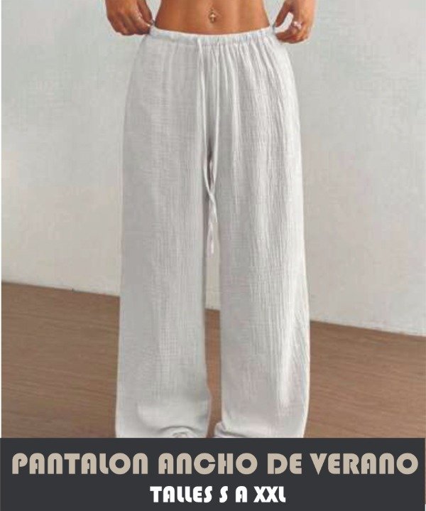 Producto - MOLDES PANTALON ANCHO DE VERANO