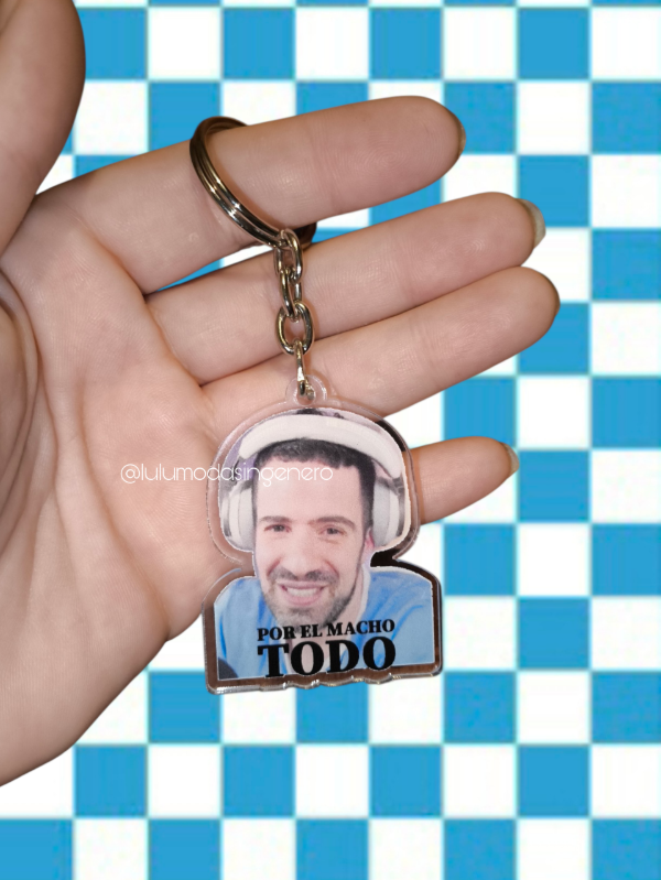 Producto - Llavero por el macho todo stream Martin cirio