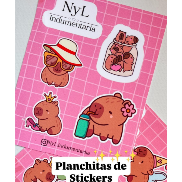 Producto - MINI PLANCHITAS DE STICKERS PERSONALIZADAS