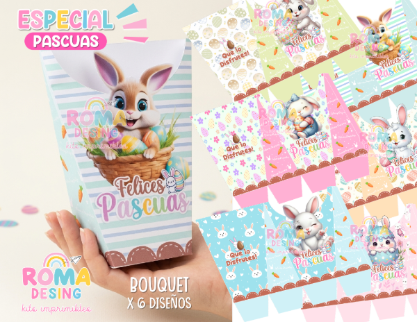 Producto - Bouquet con base Pascuas