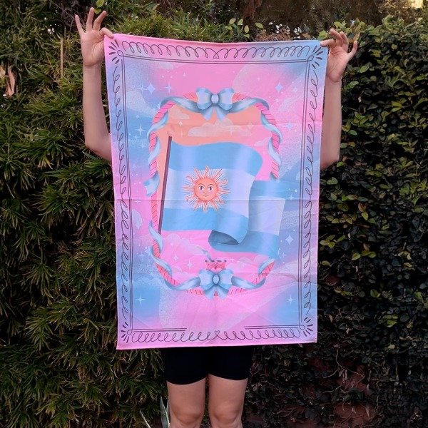 Producto - Tapiz Bandera Mágica 70x100 cm.