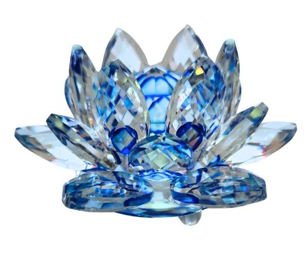 Producto - Flor De Loto Cristal Azul