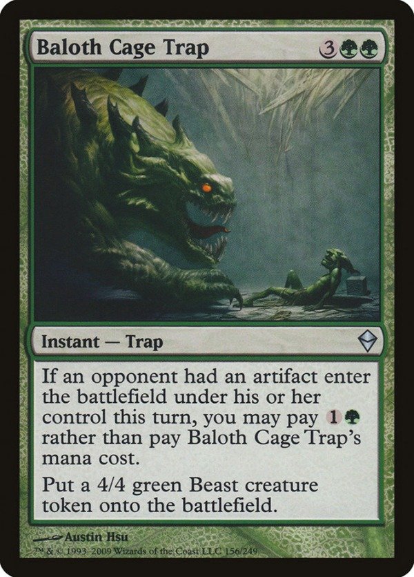 Producto - Baloth Cage Trap  Zendikar
