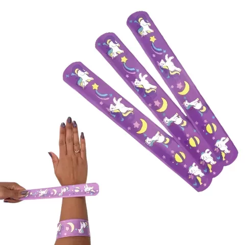 Producto - Pulsera magica x10un UNICORNIO LILA