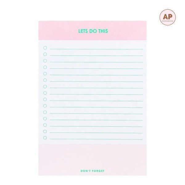 Producto - BLOCK DE NOTAS DE TAREA