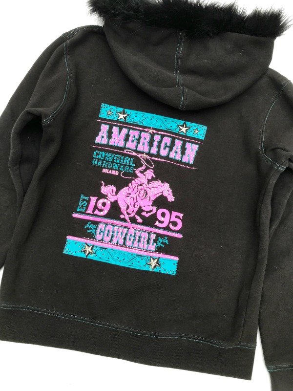 Producto - Fur graphic zip COWBOY GIRL - 3