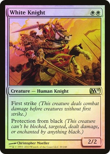 Producto - White Knight Foil  Magic 2011