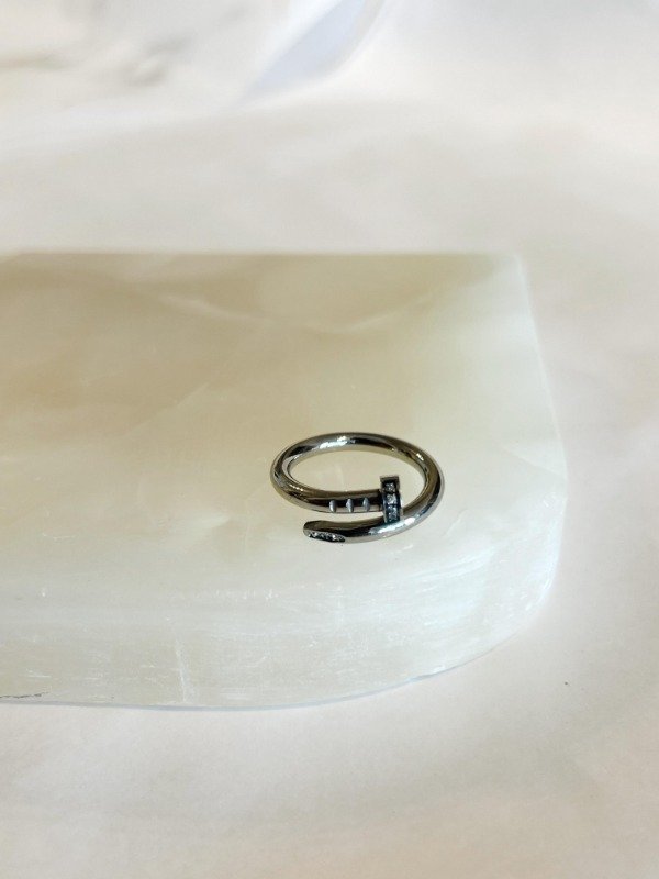 Producto - anillo sam plateado talle 19